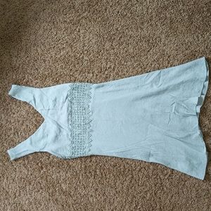 Like New Altar's State Blue Dress with Lace Detail